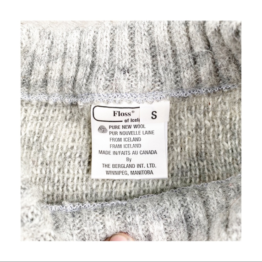 SoldFloss of Iceland Pure New Wool Sweater Stag - Picture 3 of 11